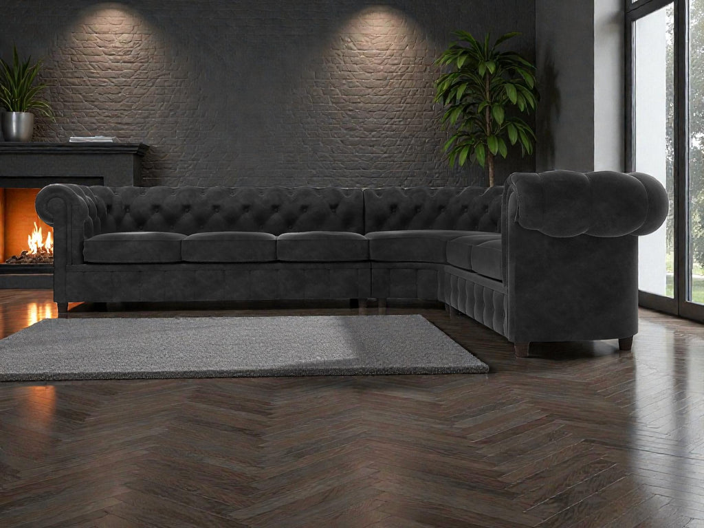 Kampinė sofa KEMBRIDŽAS RIVIERA
