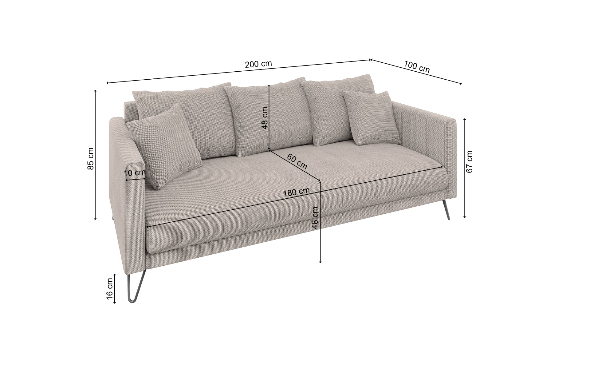 Sofa FRĖJA 3