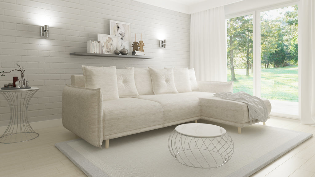 Kampinė miegama sofa GALA