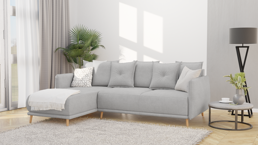 Kampinė miegama sofa GALA