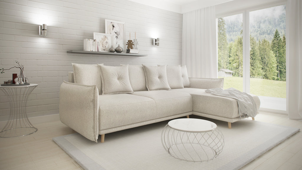 Kampinė miegama sofa GALA