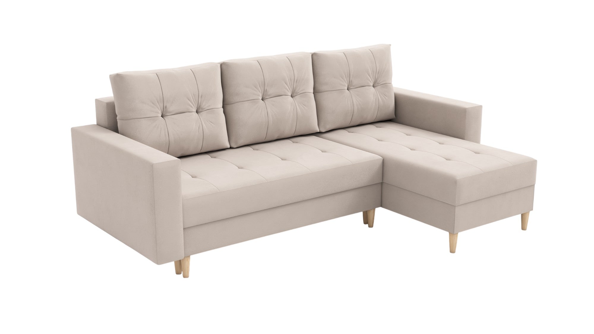 Kampinė Sofa - lova SKANDIS