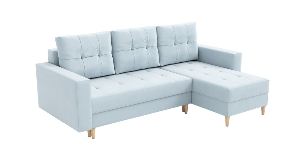 Kampinė Sofa - lova SKANDIS