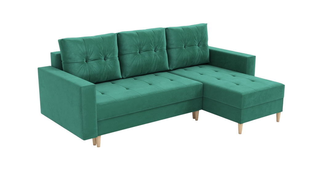 Kampinė Sofa - lova SKANDIS