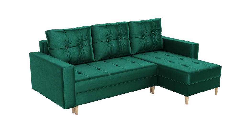 Kampinė Sofa - lova SKANDIS