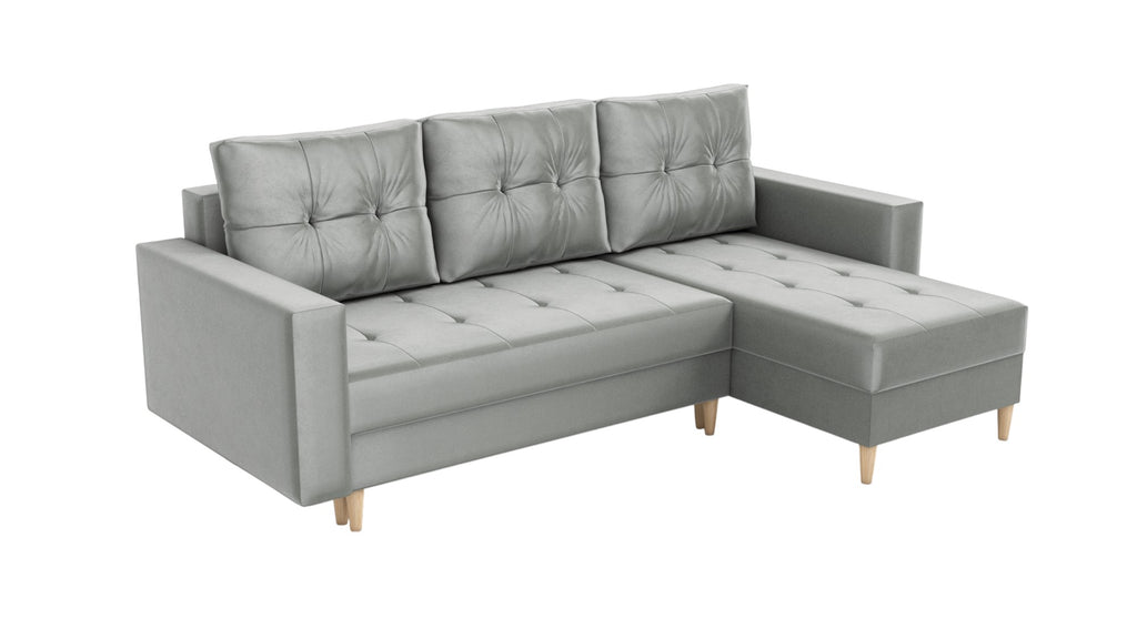 Kampinė Sofa - lova SKANDIS