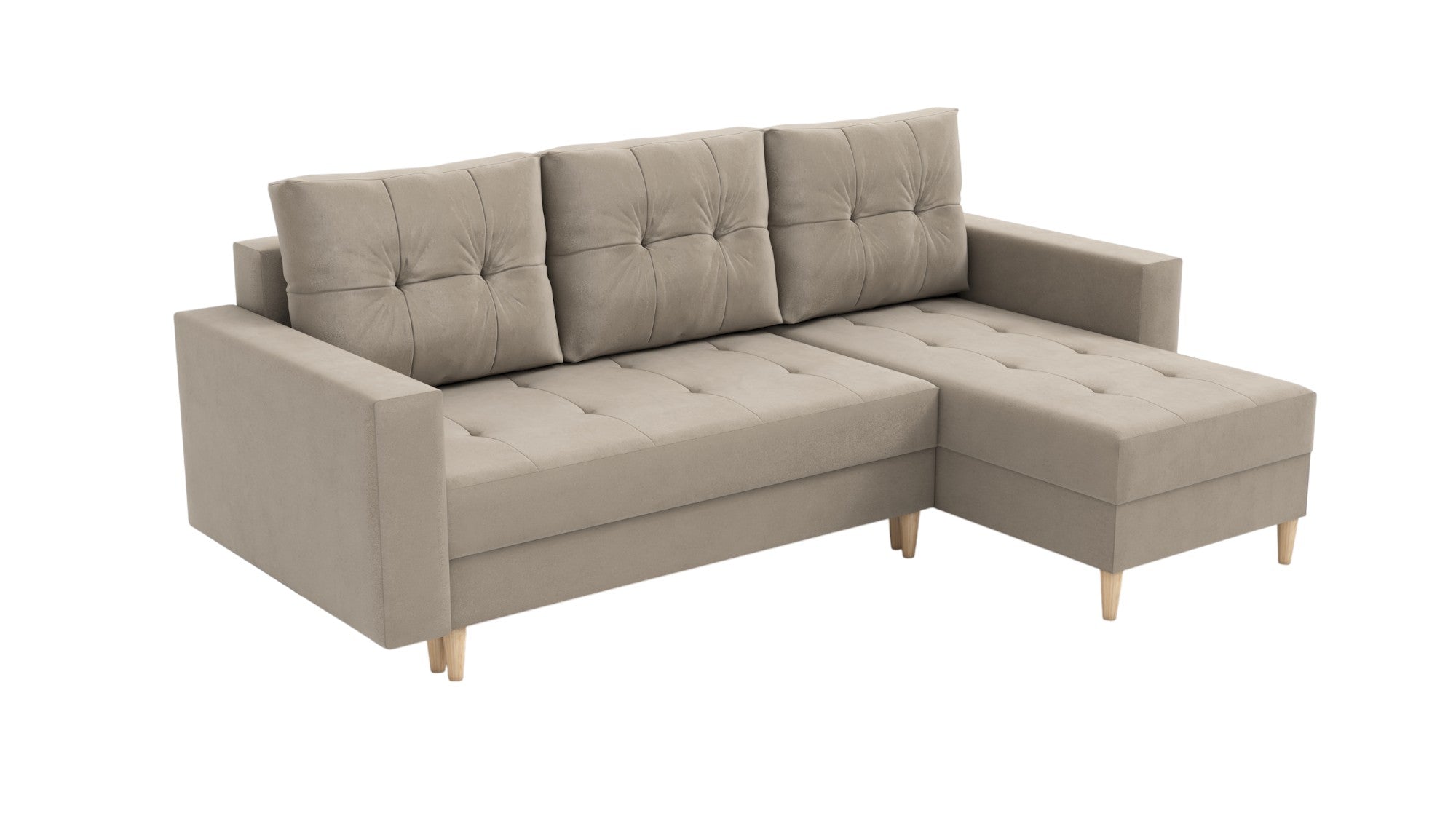 Kampinė Sofa - lova SKANDIS