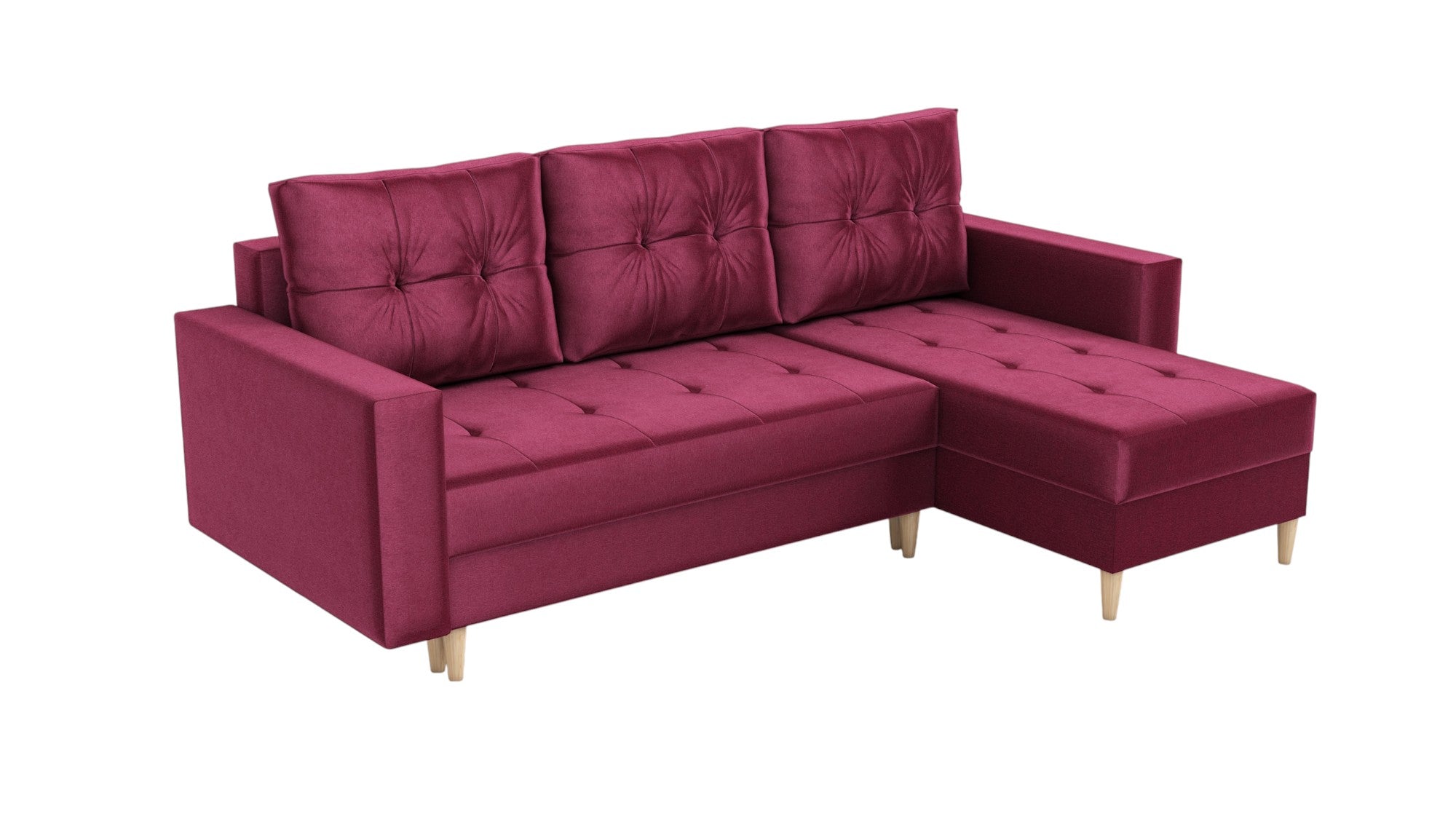 Kampinė Sofa - lova SKANDIS