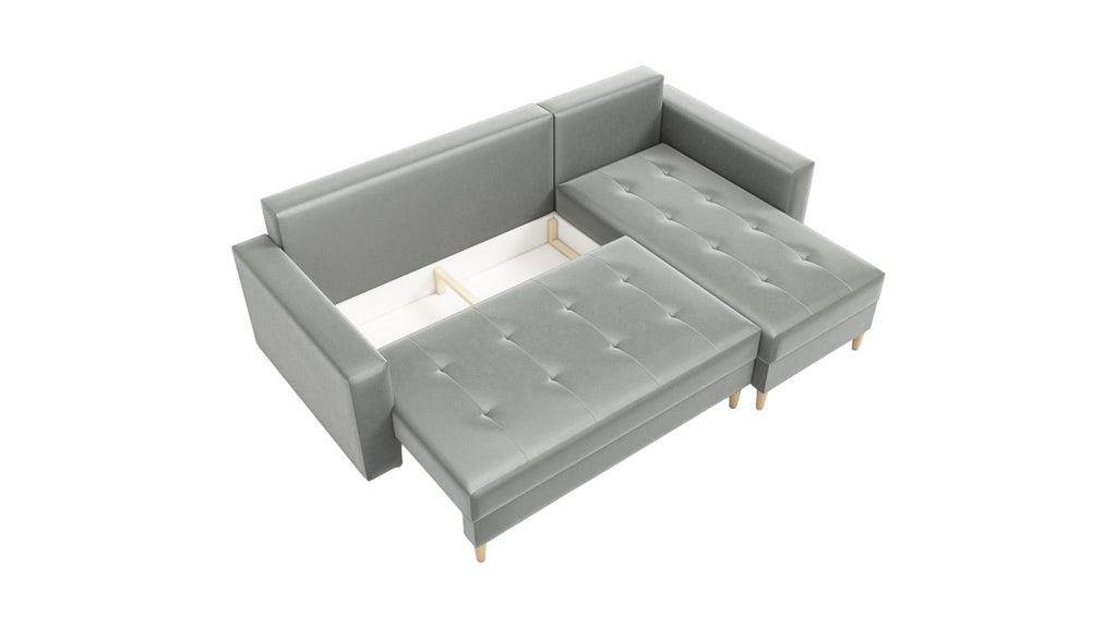 Kampinė Sofa - lova SKANDIS