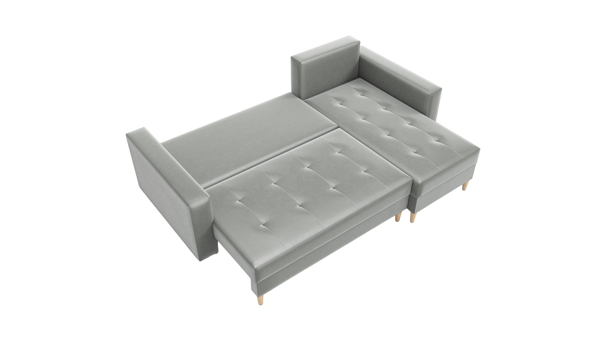 Kampinė Sofa - lova SKANDIS