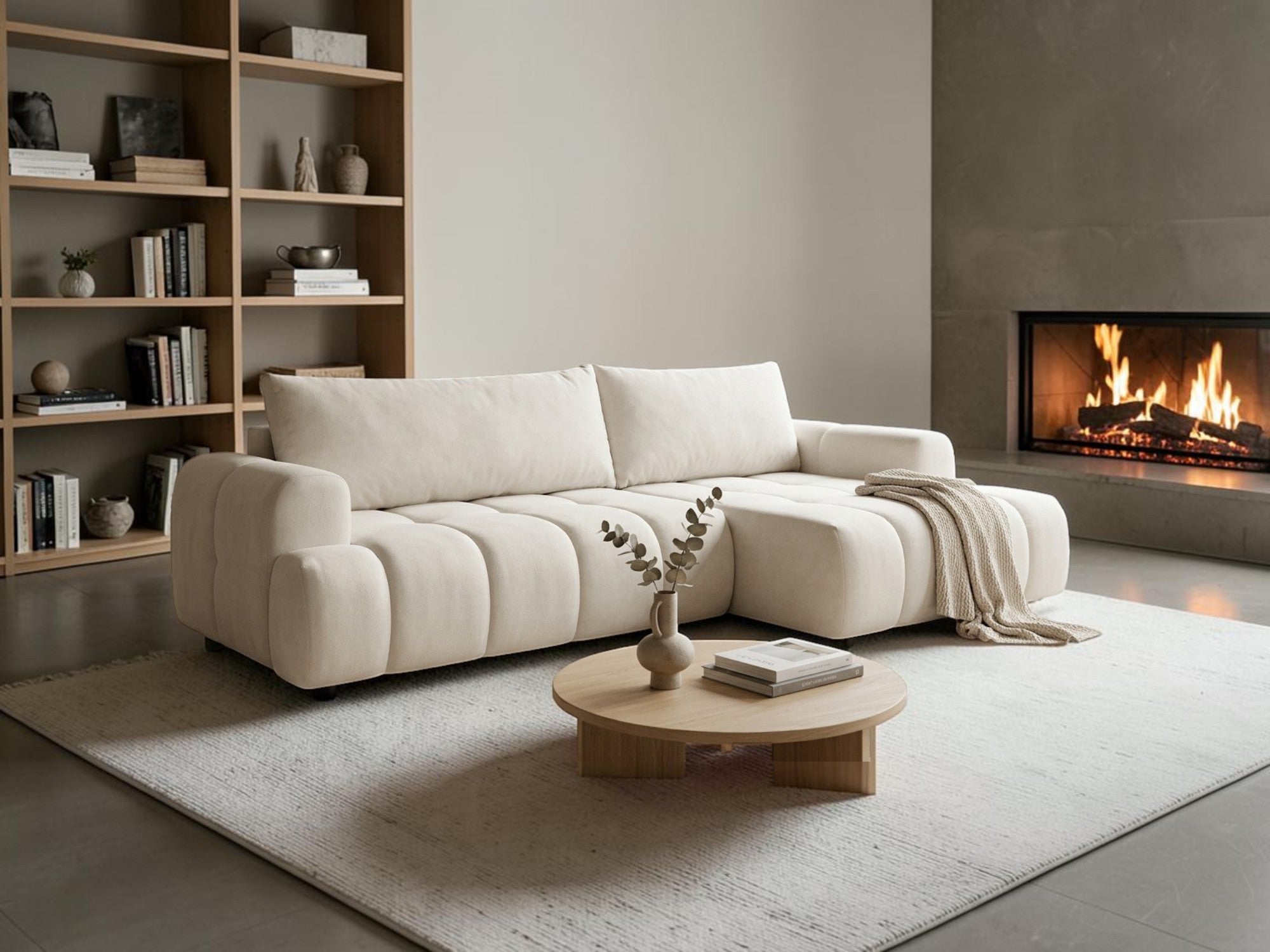 Kampinė miegama sofa ABILLA