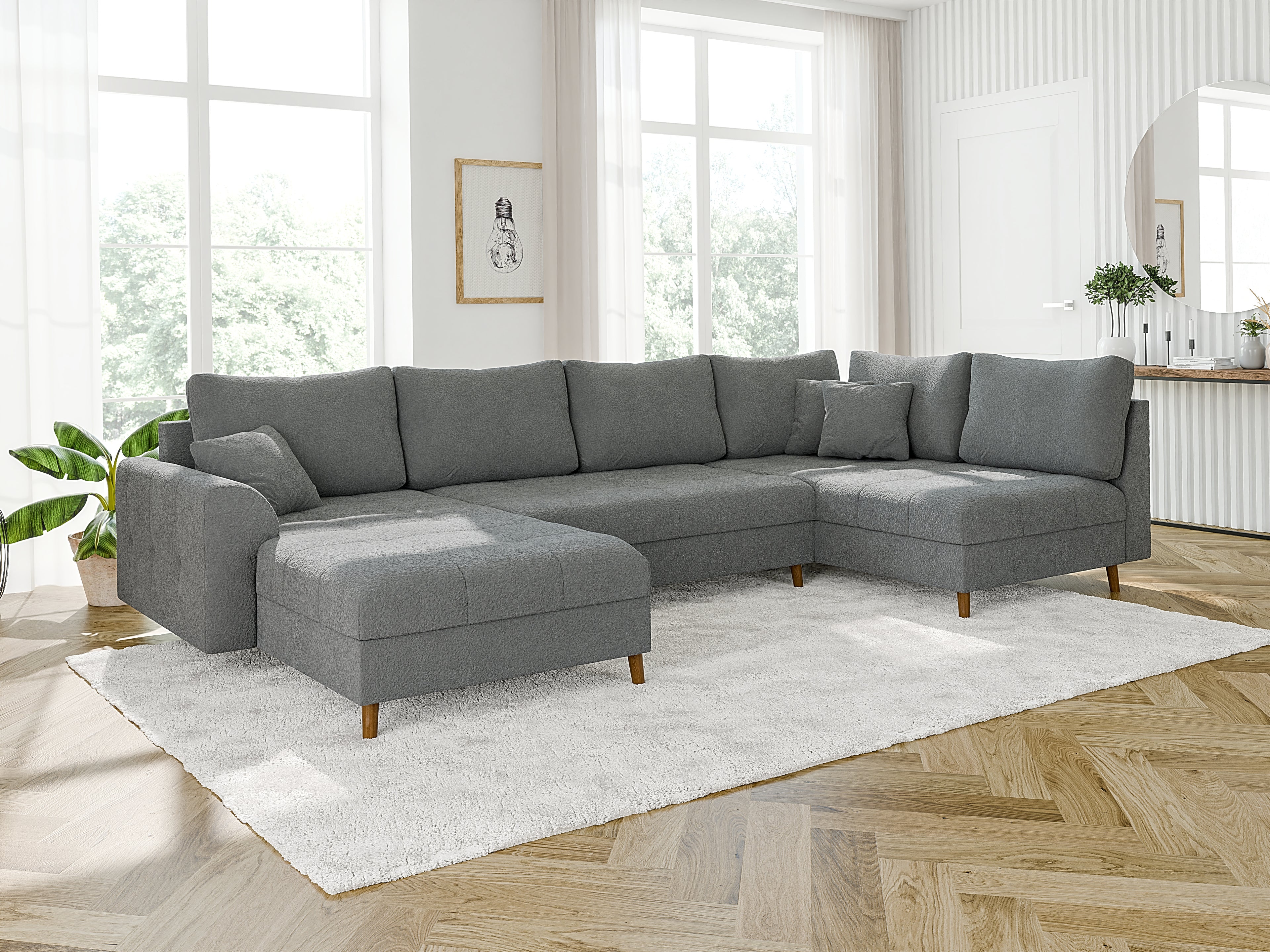 Kampinė sofa ARIELLA U