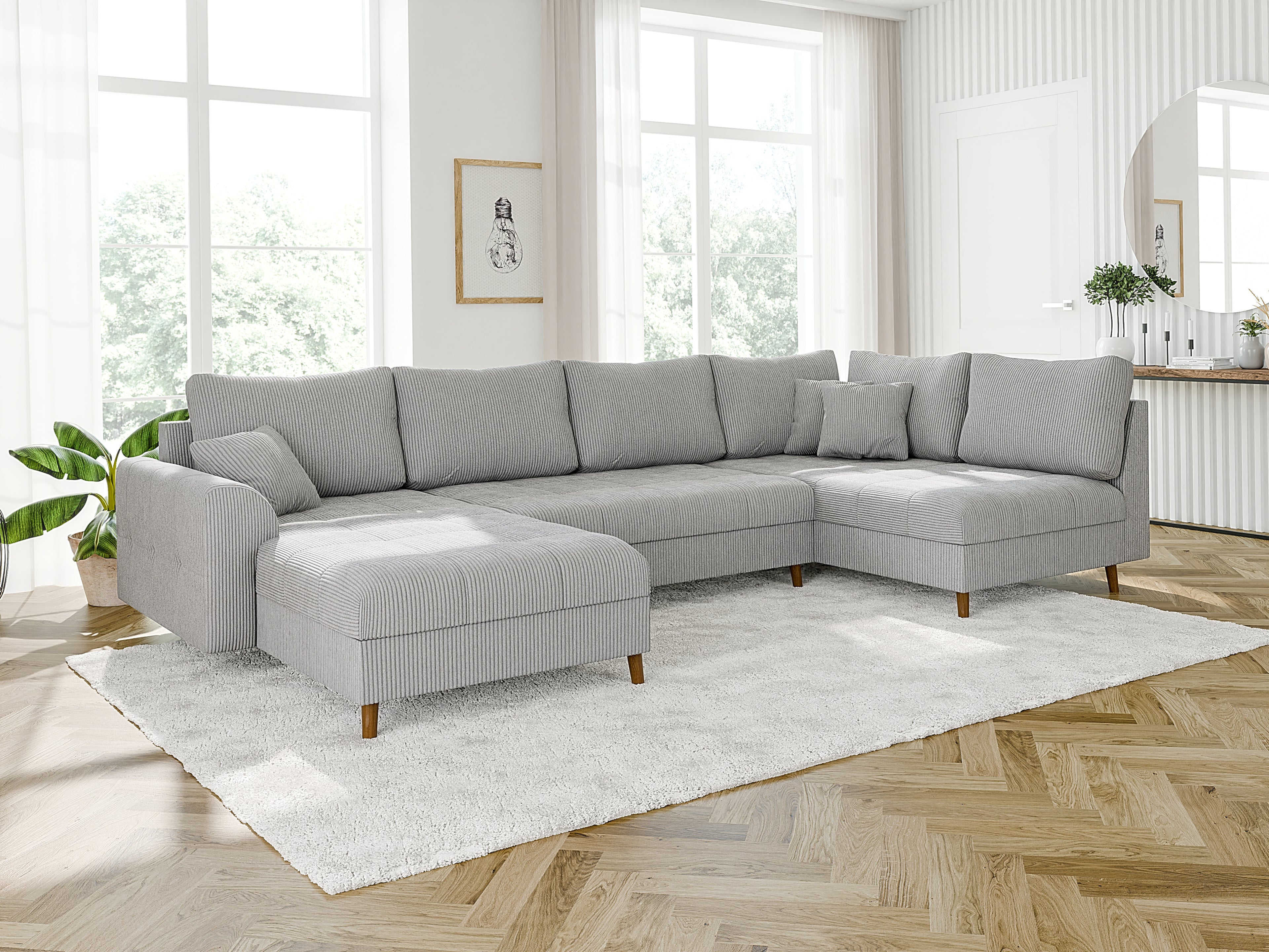 Kampinė sofa ARIELLA U
