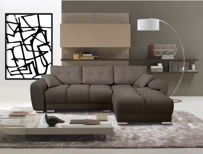 Kampinė sofa - lova AZURIS L+