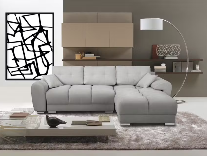 Kampinė sofa - lova AZURIS L+