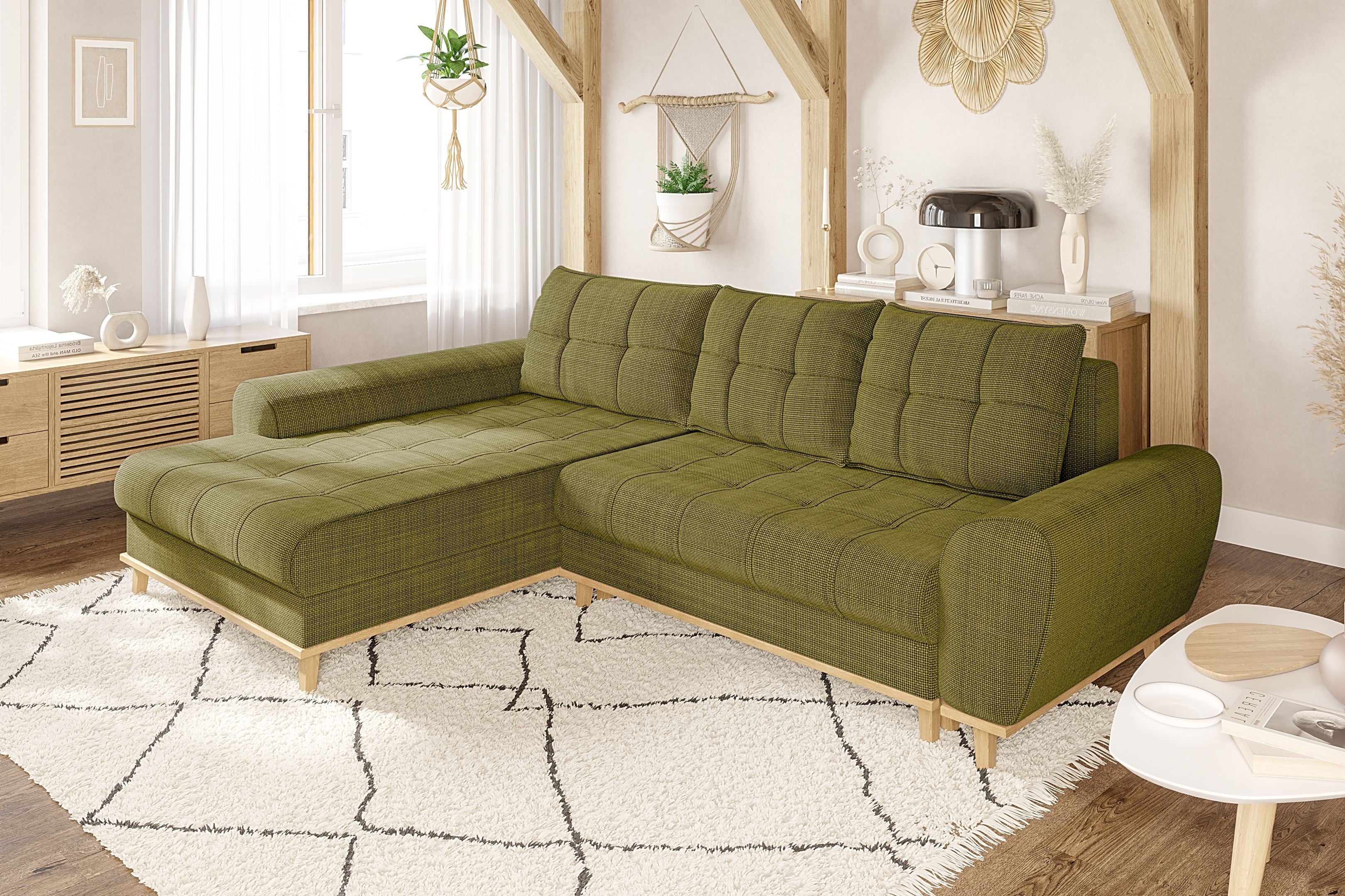 Kampinė sofa lova  BALTIKA