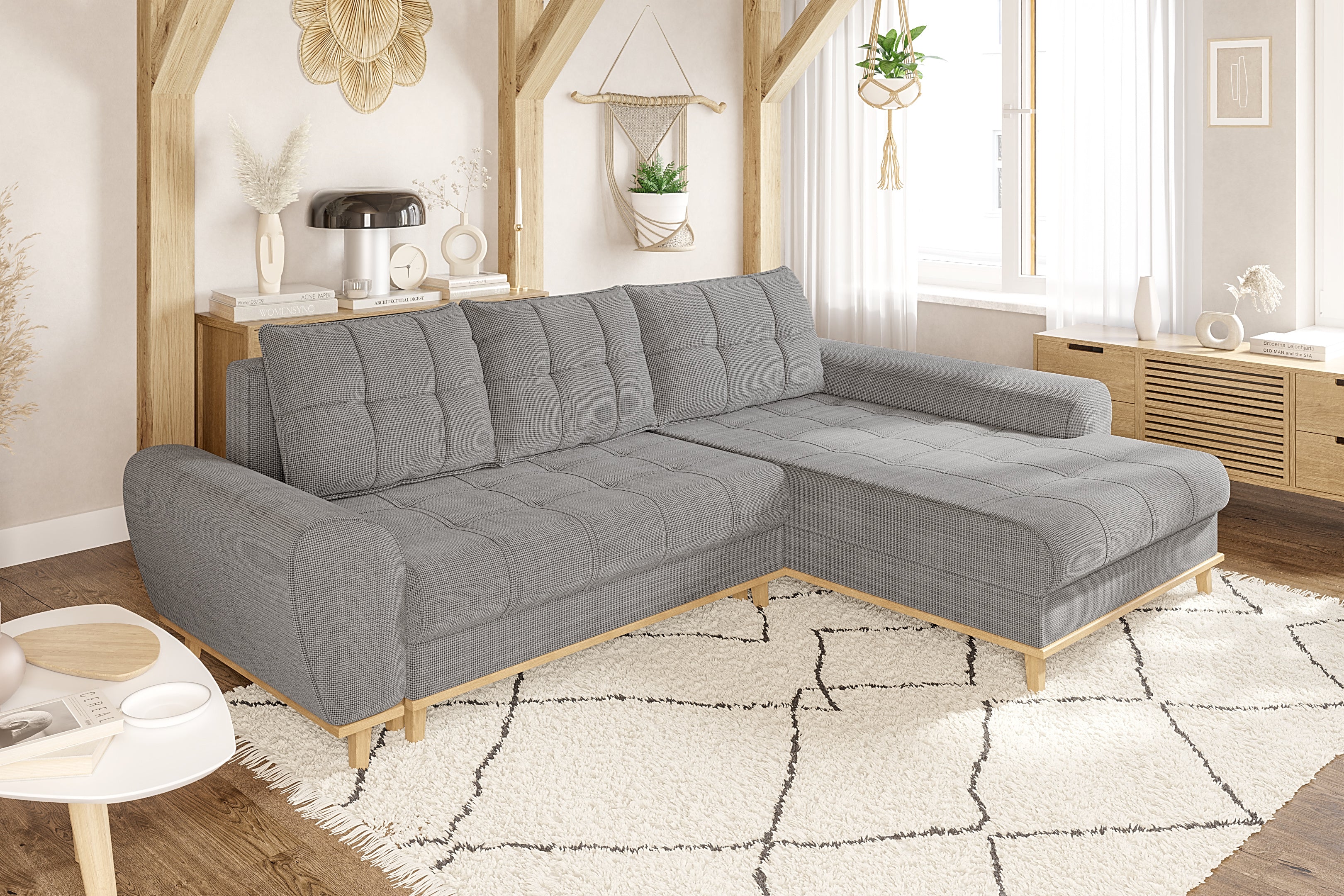 Kampinė sofa lova  BALTIKA