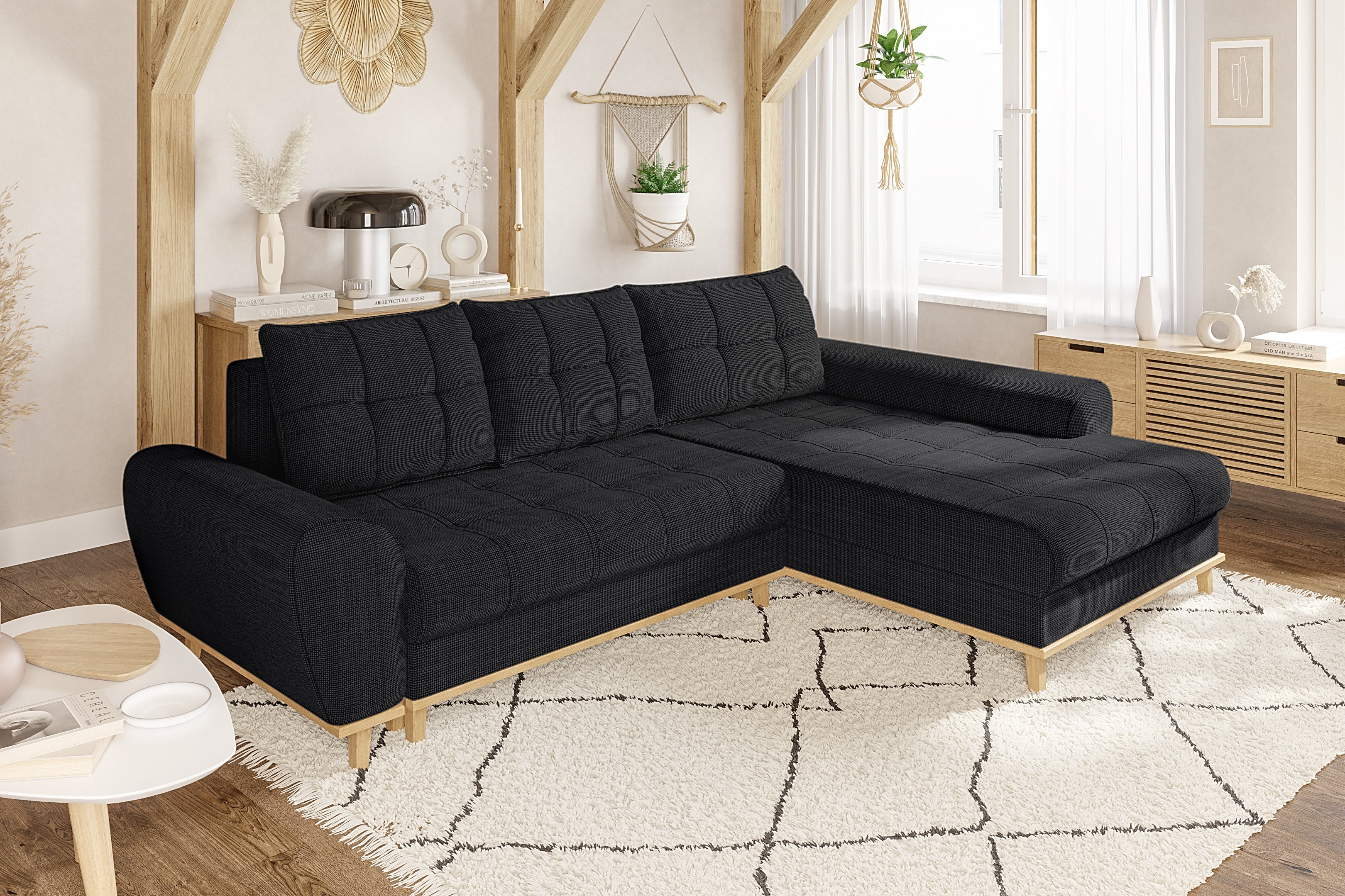 Kampinė sofa lova  BALTIKA