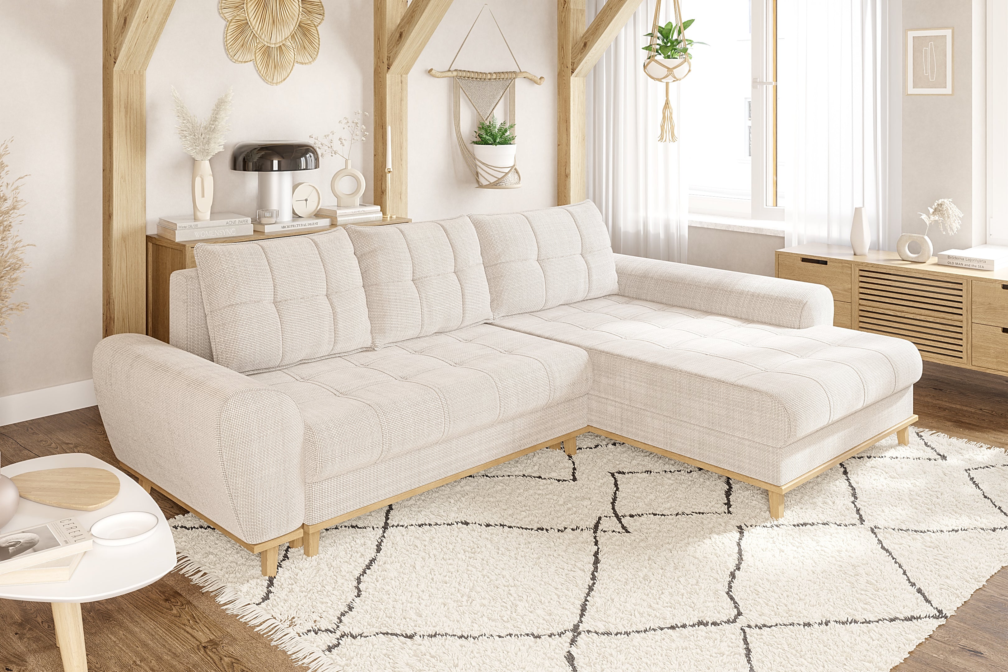 Kampinė sofa lova  BALTIKA