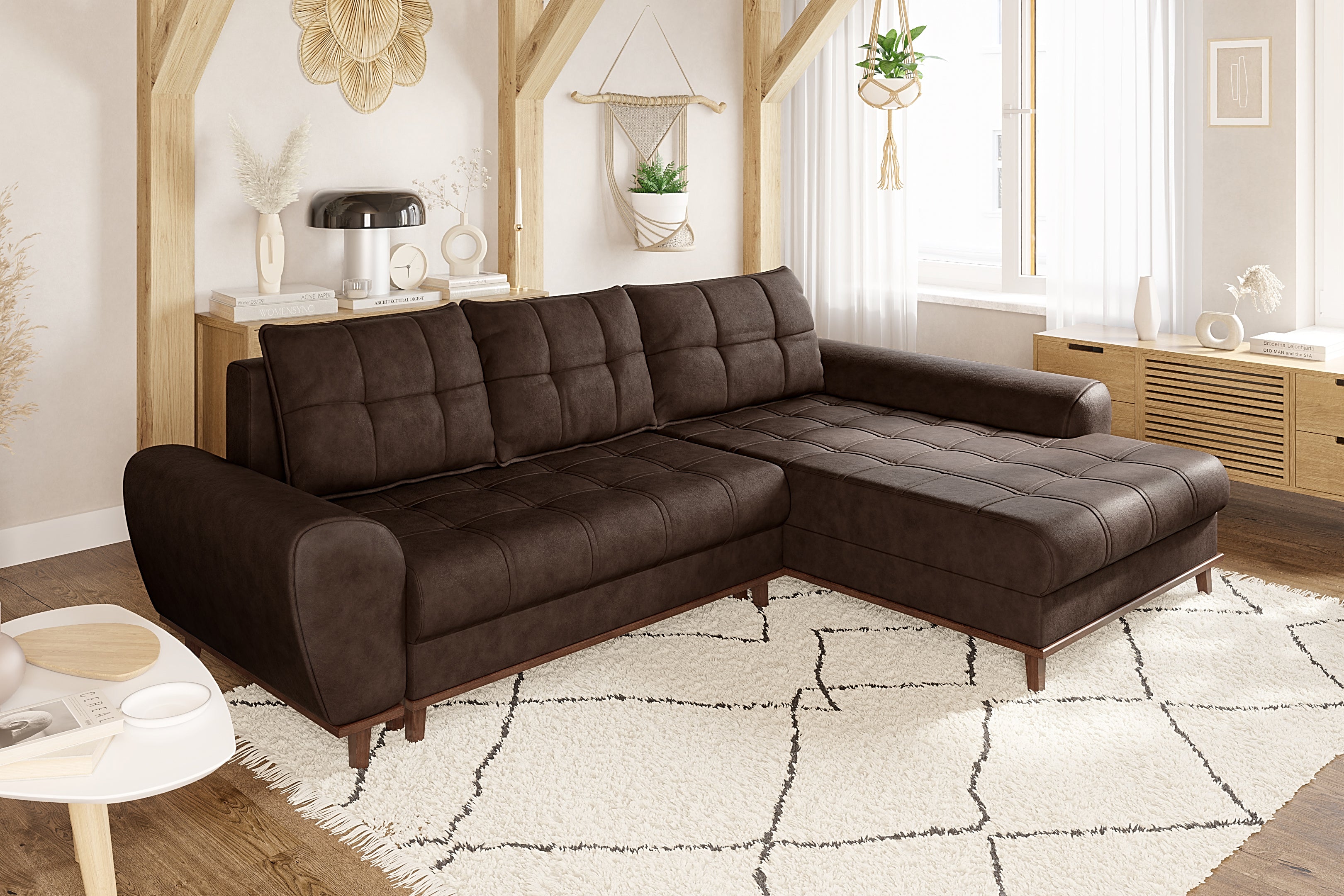 Kampinė sofa lova  BALTIKA