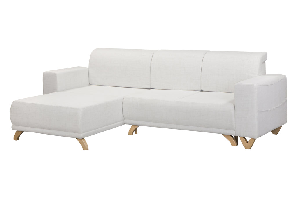 Kampinė miegama sofa BELLA CABLO