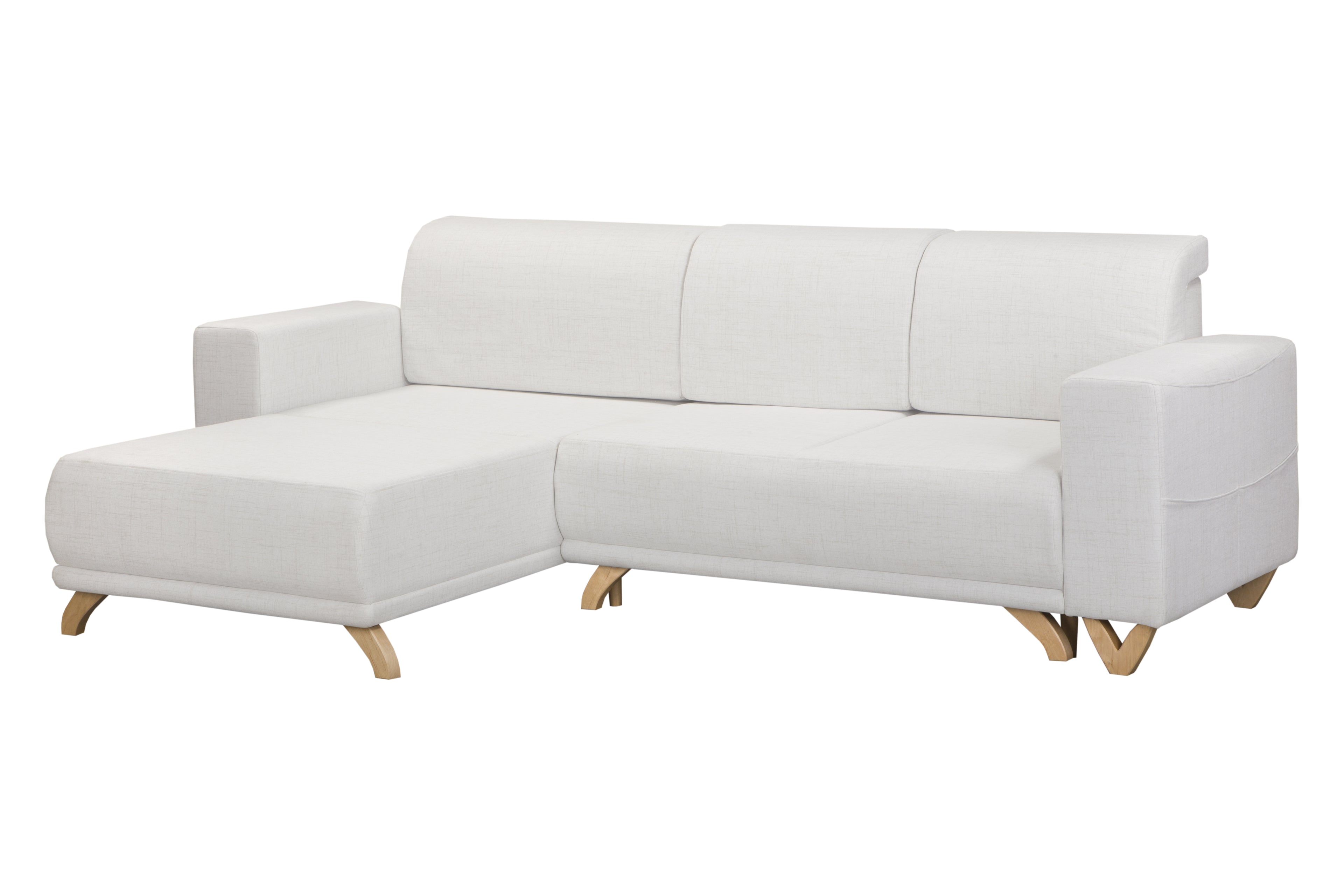 Kampinė miegama sofa BELLA CABLO
