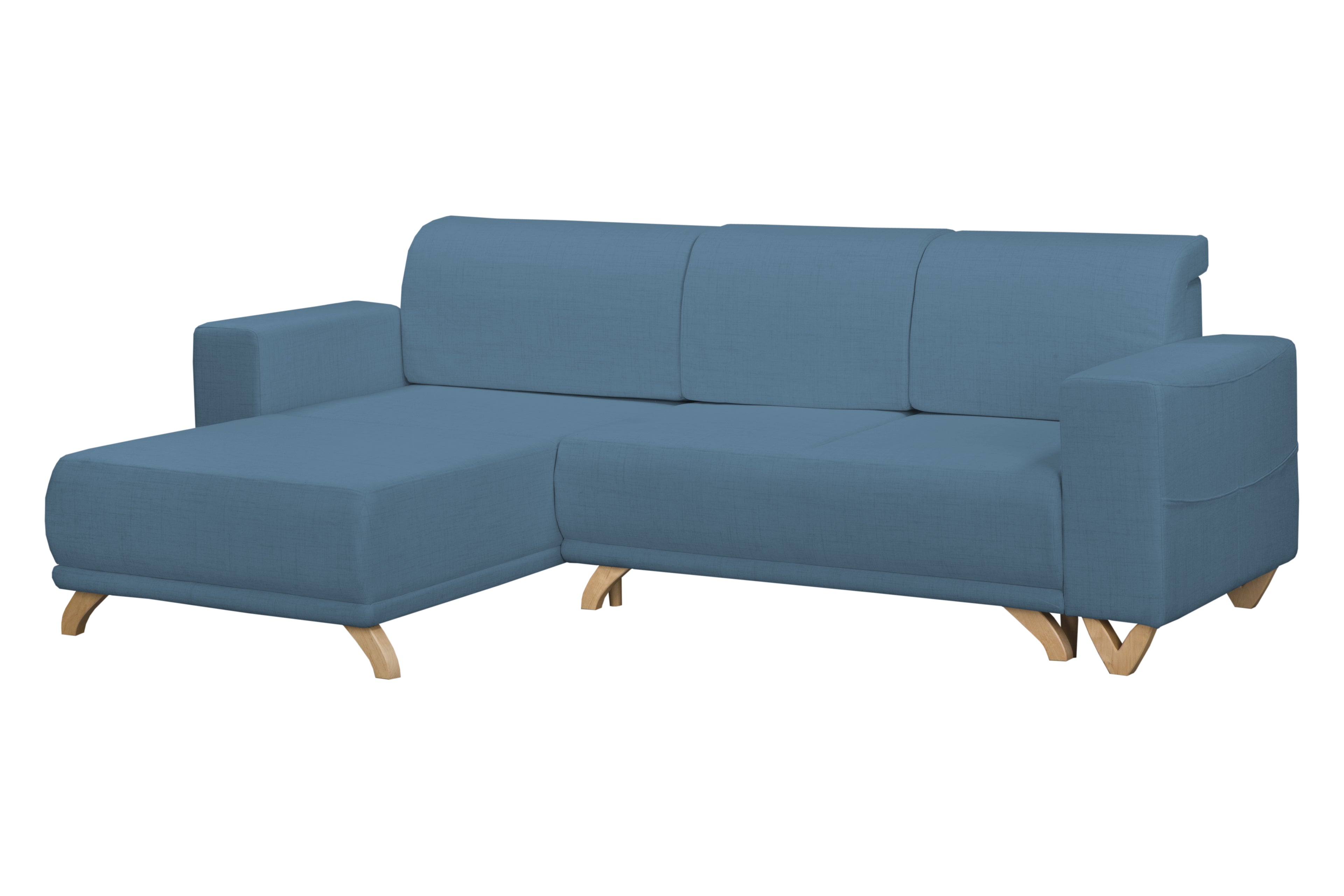 Kampinė miegama sofa BELLA CABLO