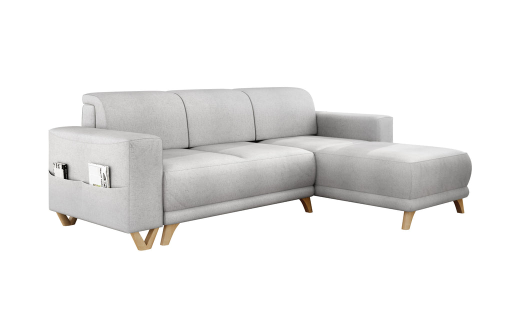 Kampinė miegama sofa BELLA CABLO