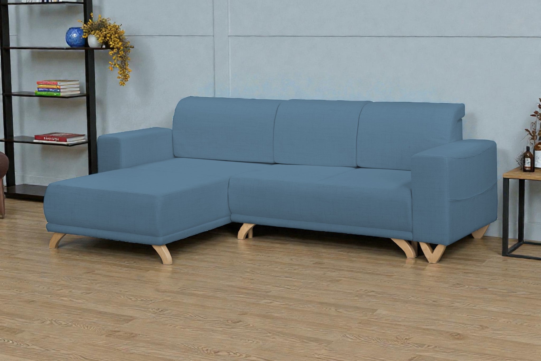 Kampinė miegama sofa BELLA CABLO