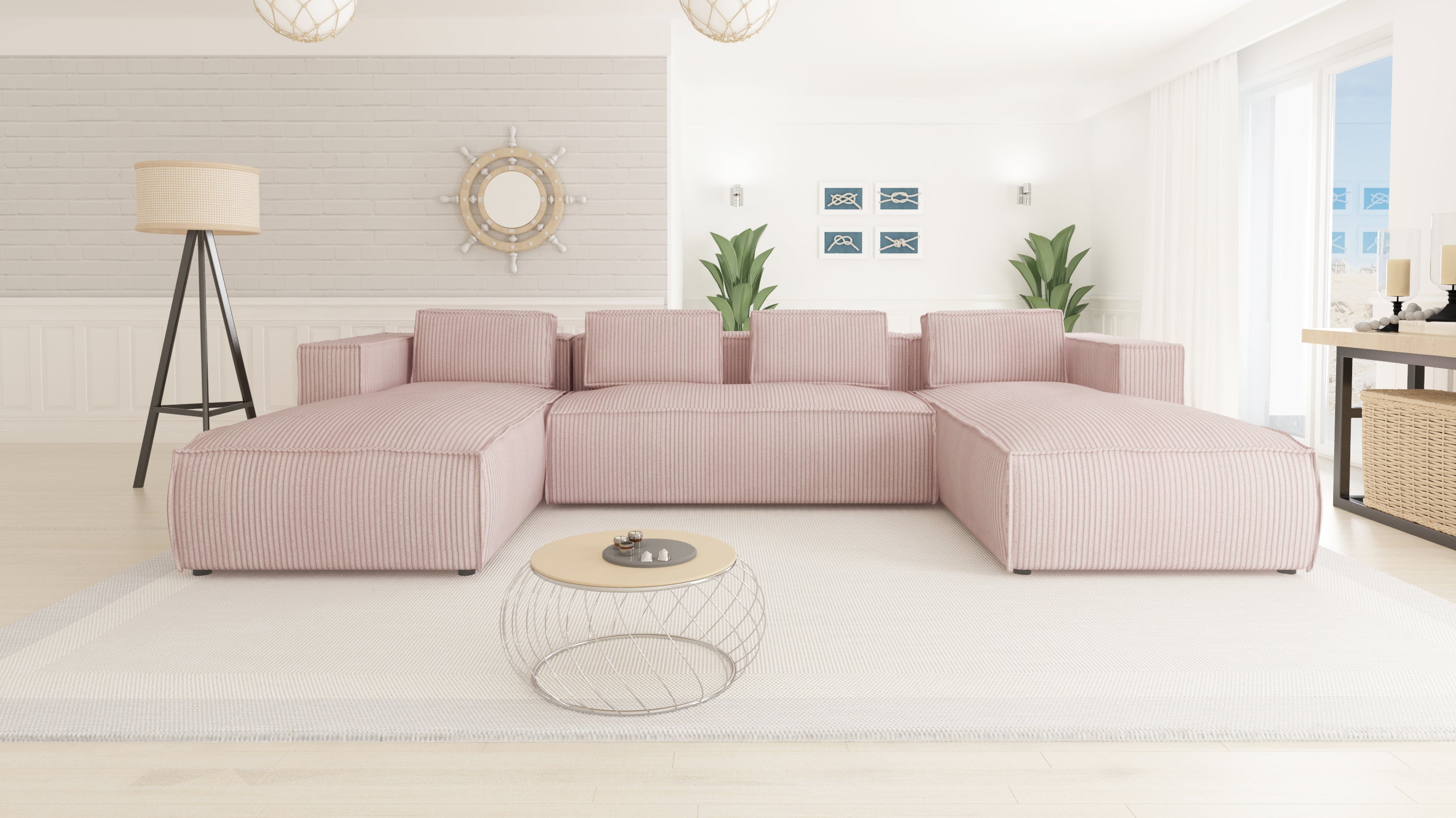 Kampinė Sofa KLOJA LINCOLN U