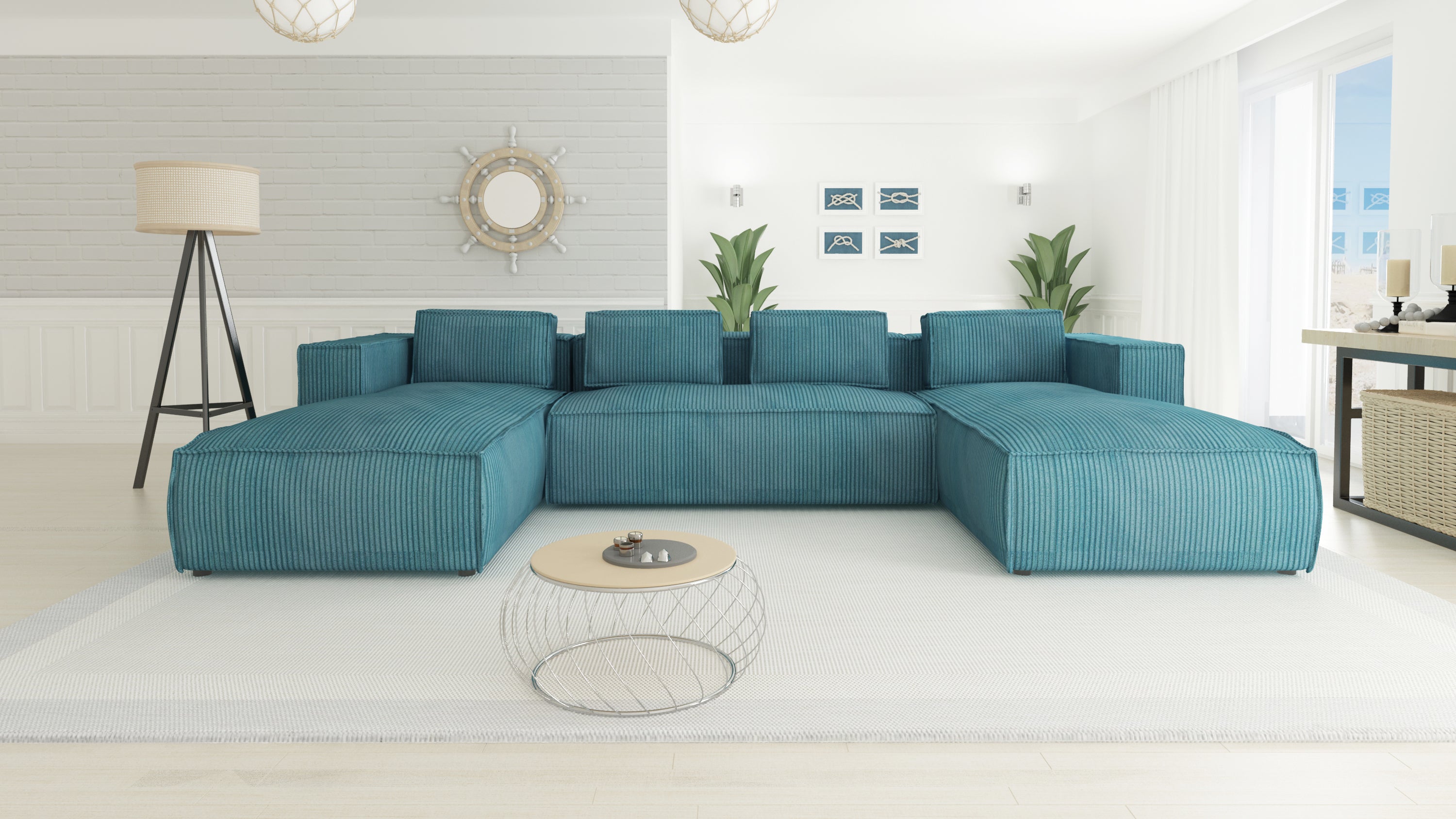 Kampinė Sofa KLOJA LINCOLN U