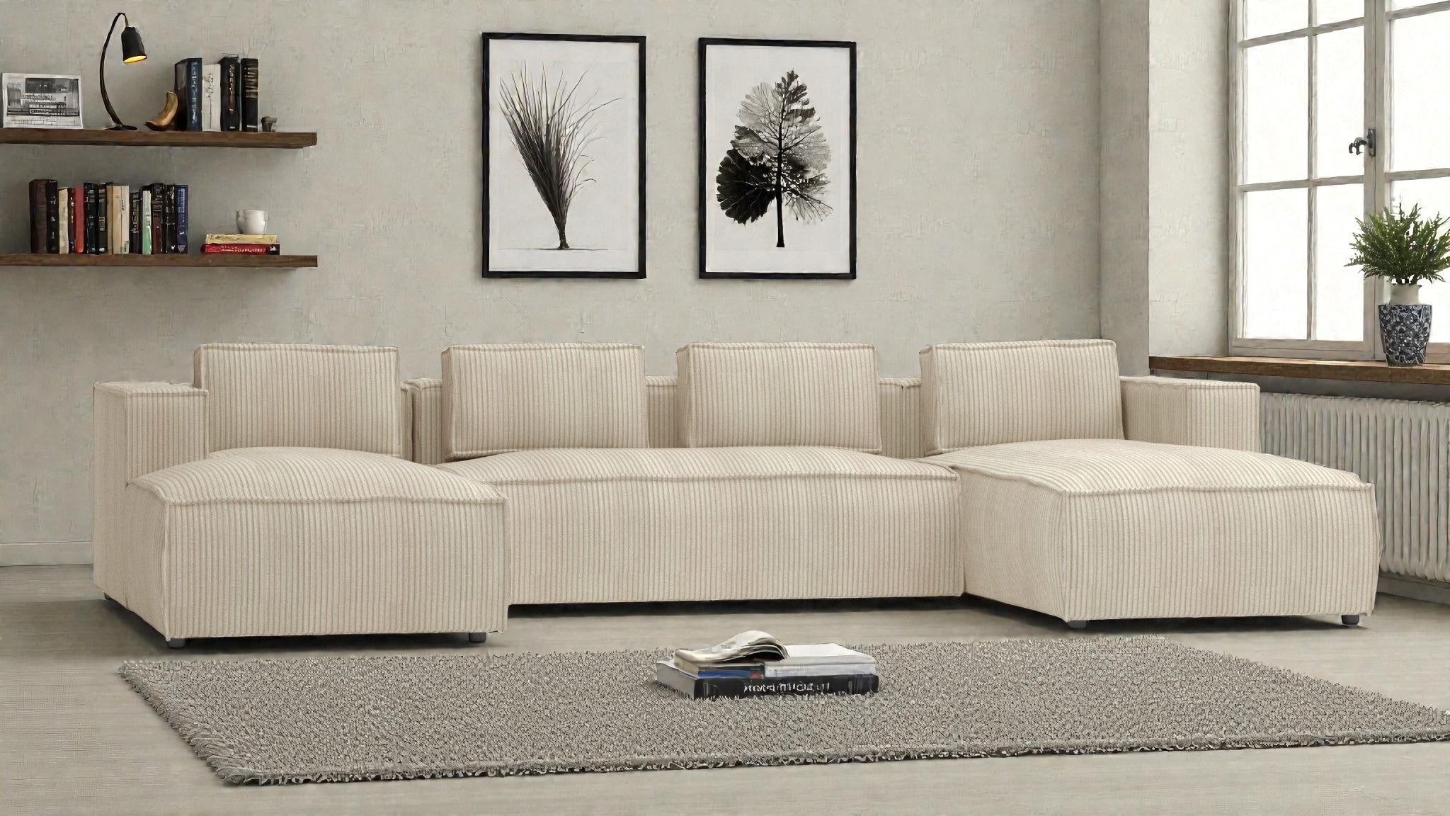 Kampinė Sofa KLOJA LINCOLN U