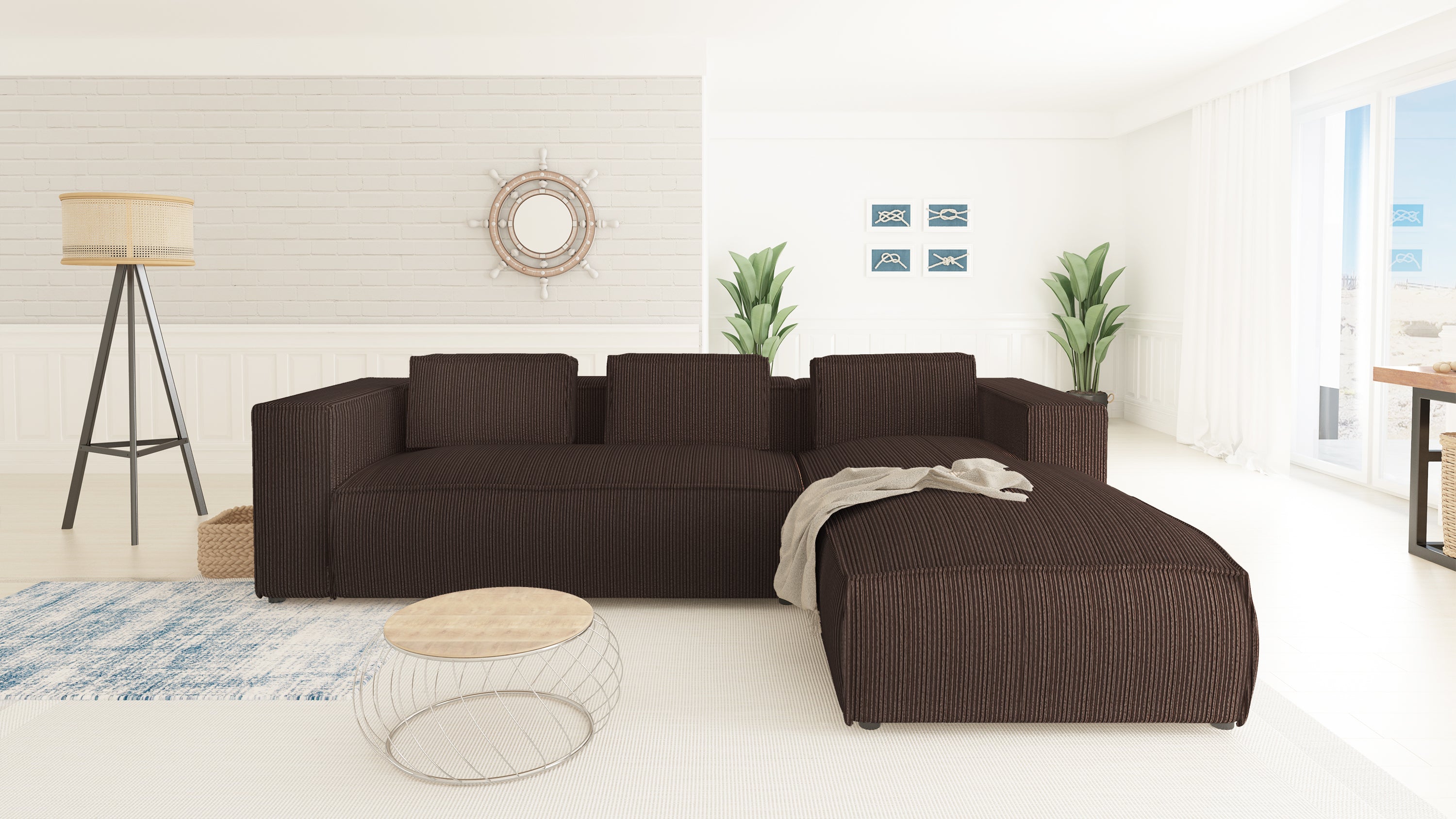 Kampinė Sofa KLOJA LINCOLN L