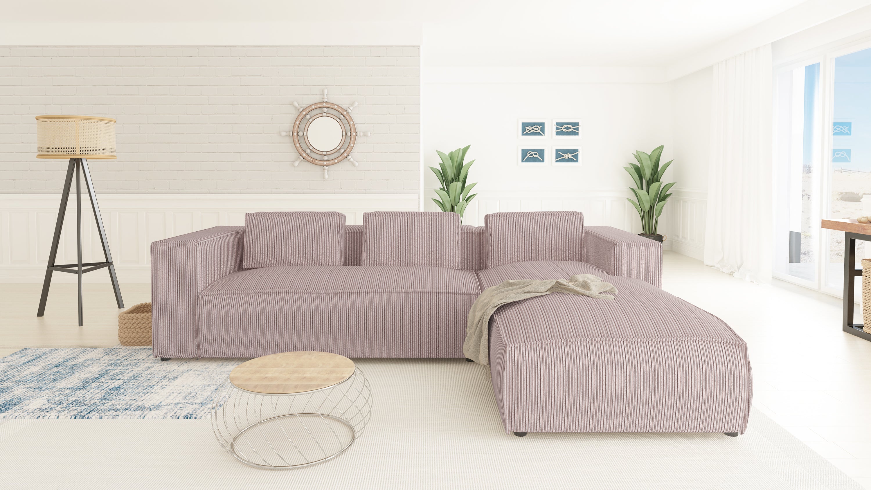 Kampinė Sofa KLOJA LINCOLN L