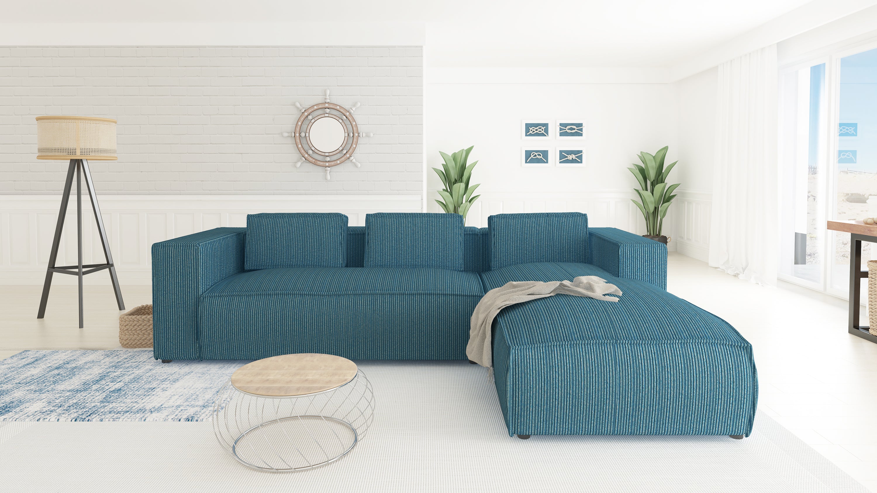 Kampinė Sofa KLOJA LINCOLN L