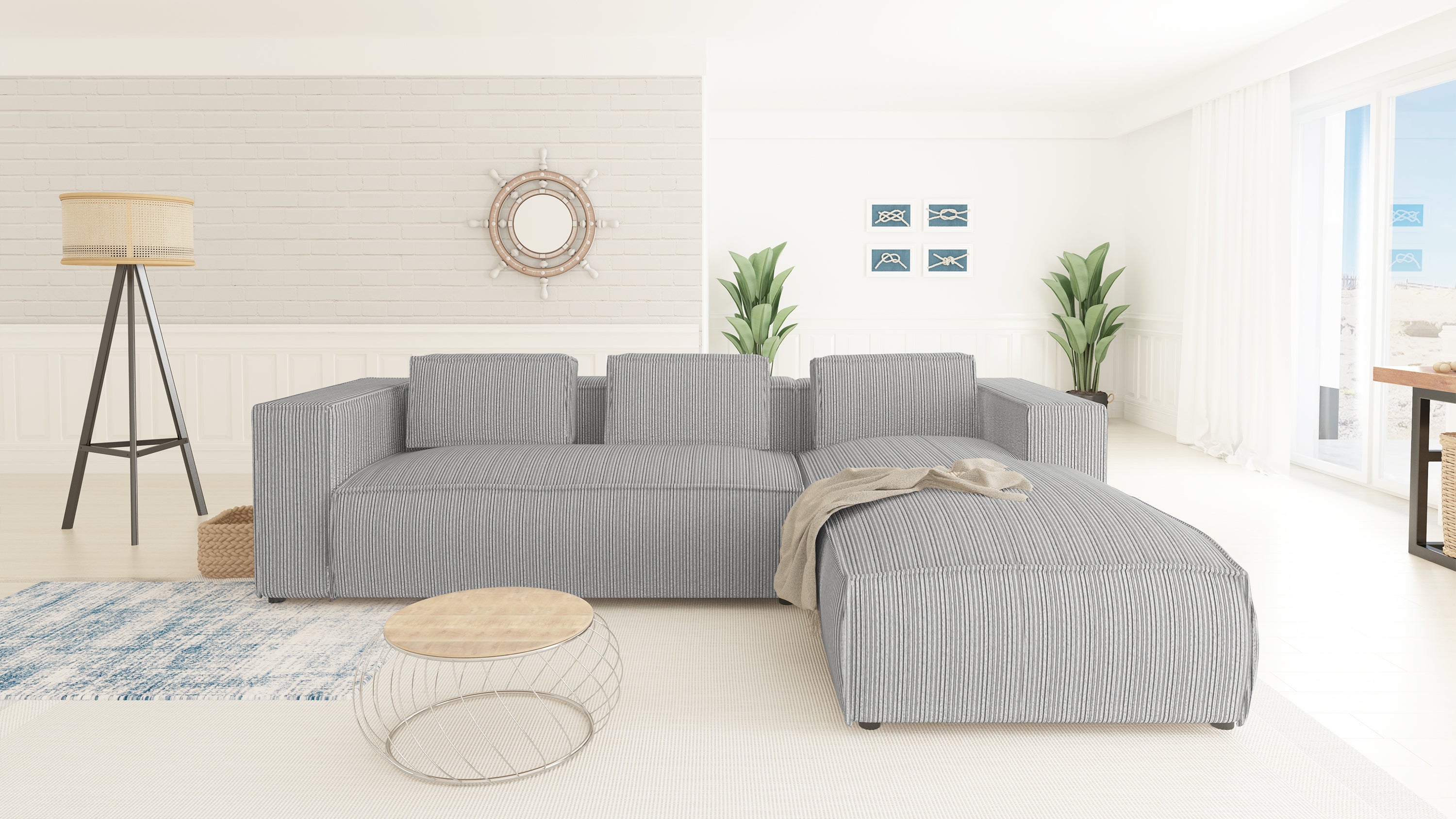 Kampinė Sofa KLOJA LINCOLN L