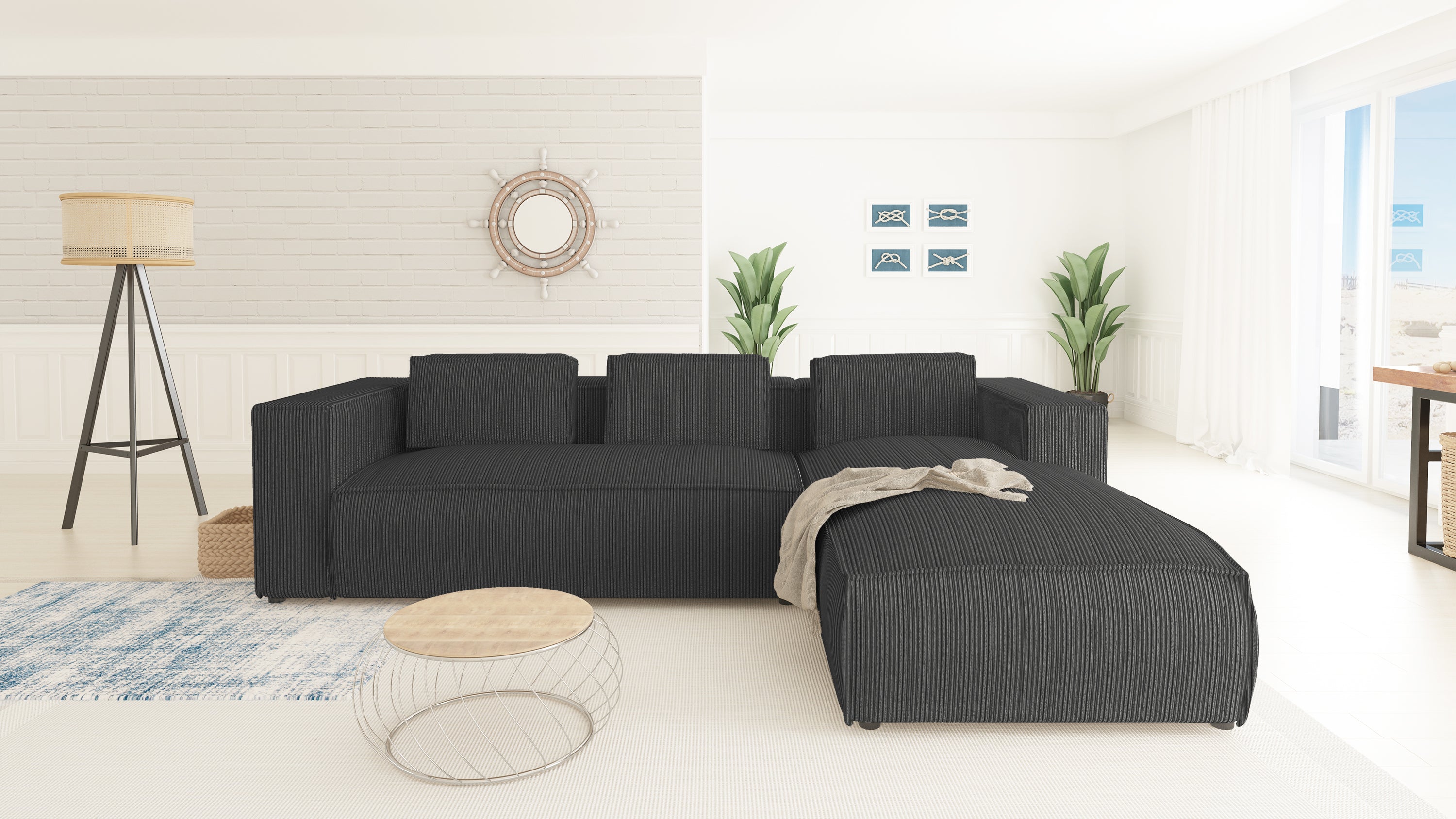Kampinė Sofa KLOJA LINCOLN L