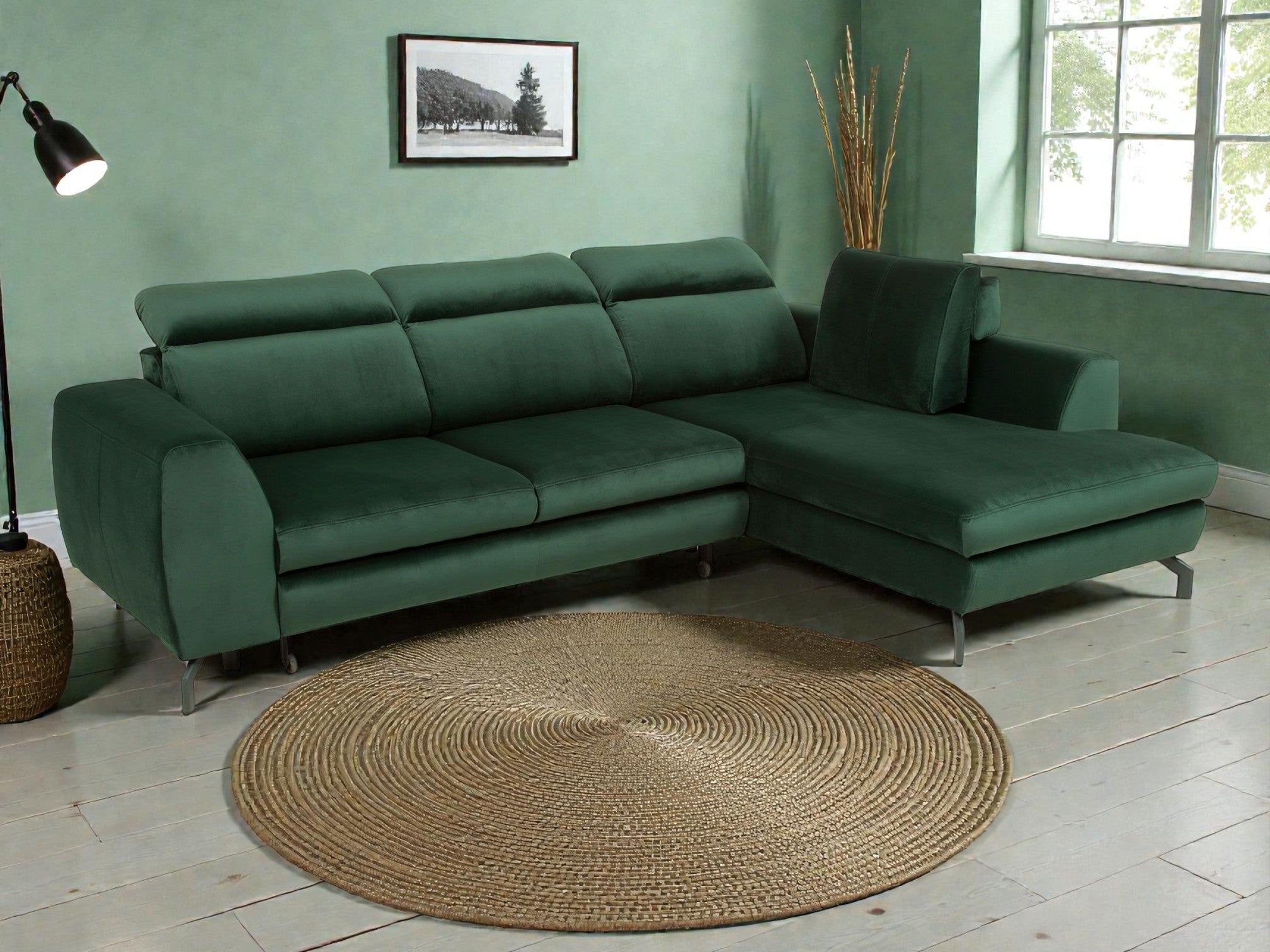 Kampinė miegama sofa DENVERIS RIVIERA