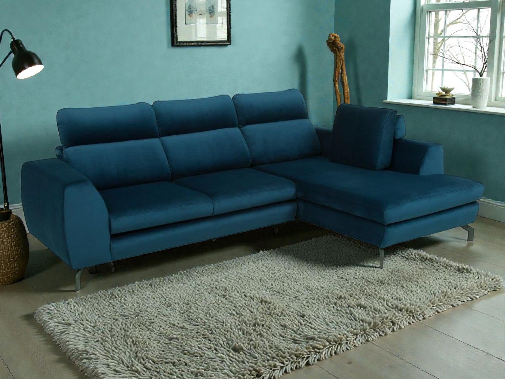 Kampinė miegama sofa DENVERIS RIVIERA