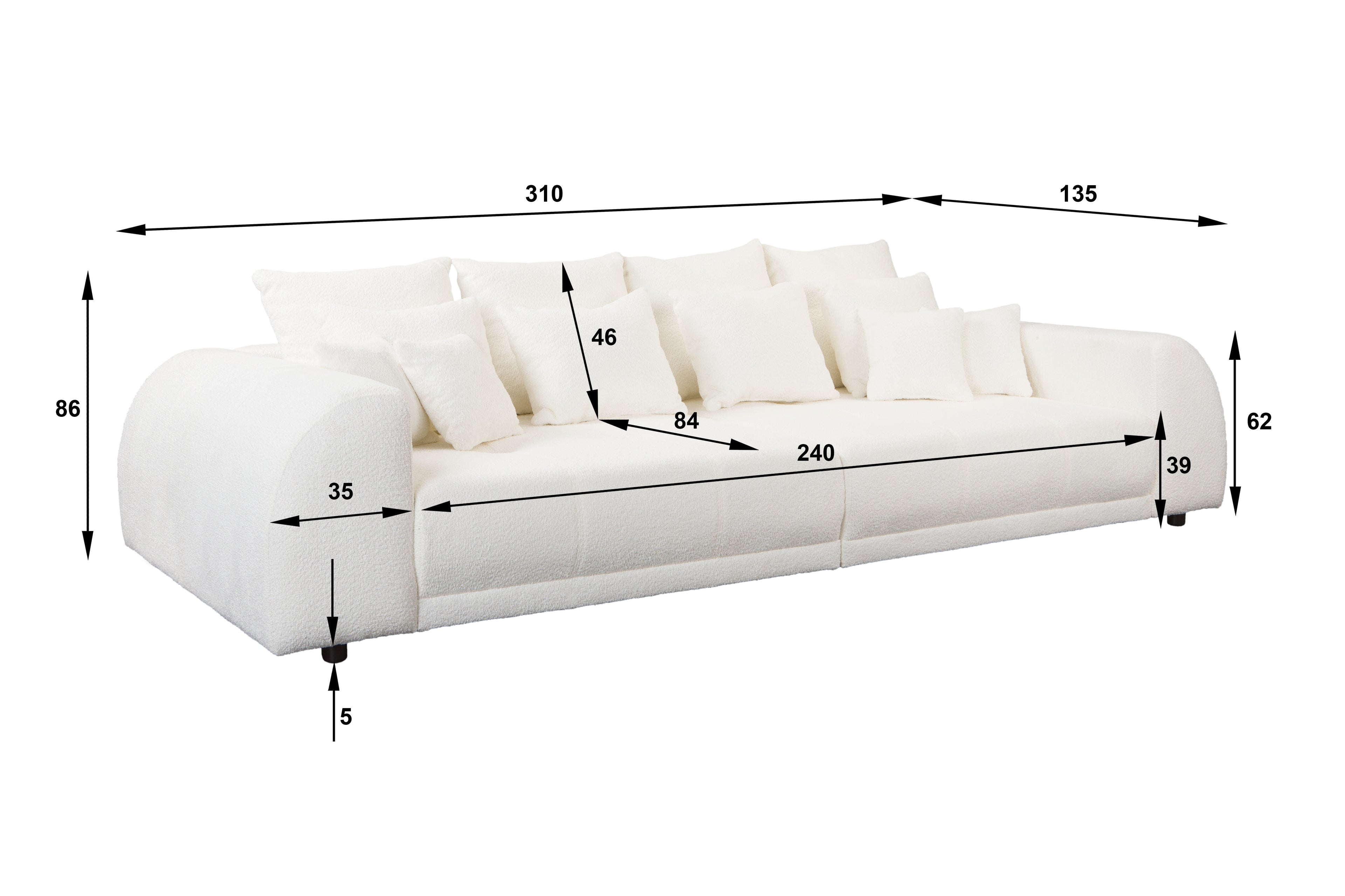 Sofa NESA CORAL