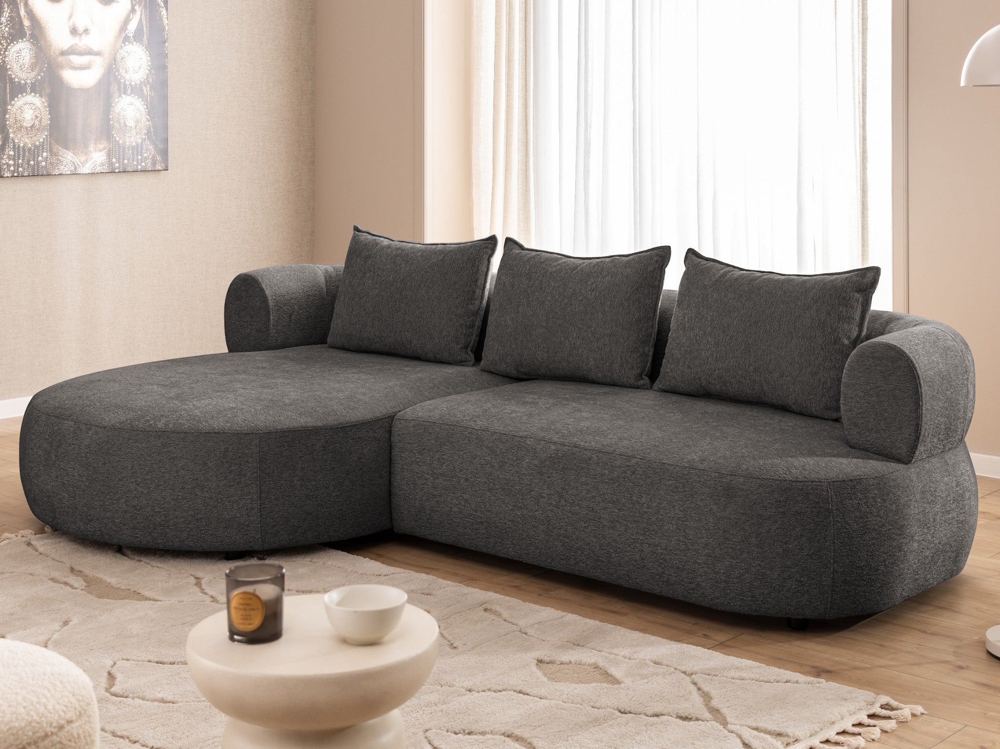 Kampinė sofa FERRO