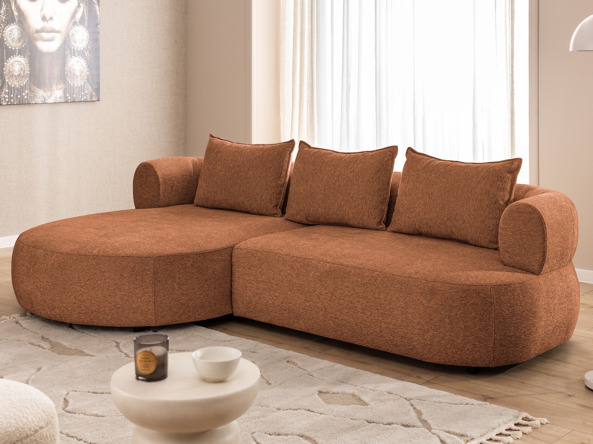 Kampinė sofa FERRO
