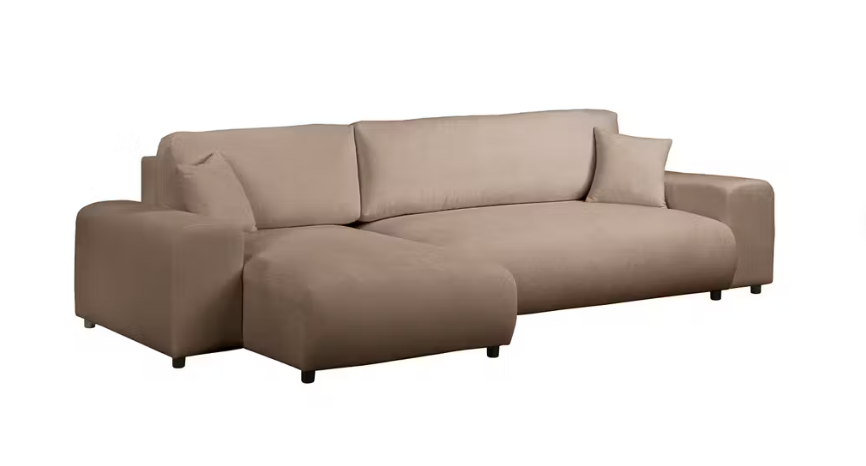 Kampinė miegama sofa JUSTINA SICURO