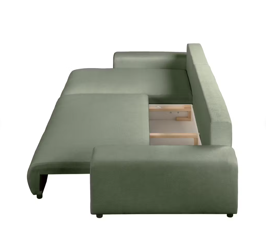 Kampinė miegama sofa JUSTINA SICURO