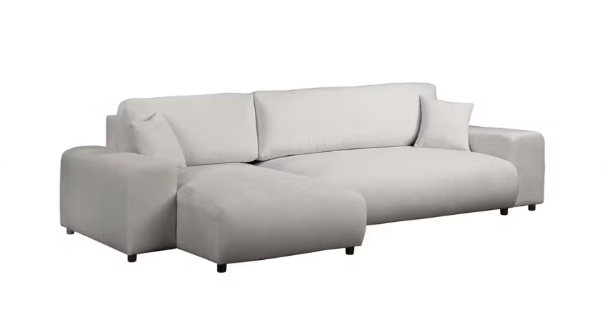 Kampinė miegama sofa JUSTINA SICURO