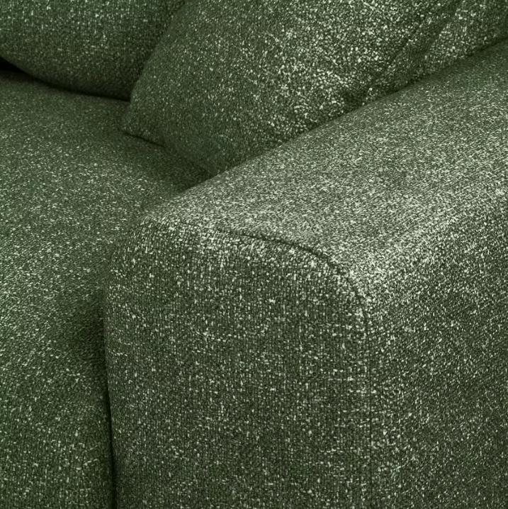 Kampinė miegama sofa JUSTINA BLUR