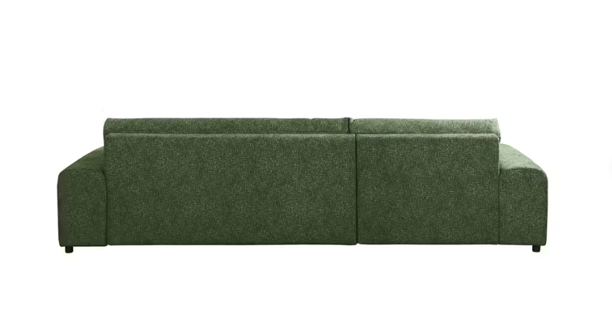 Kampinė miegama sofa JUSTINA BLUR