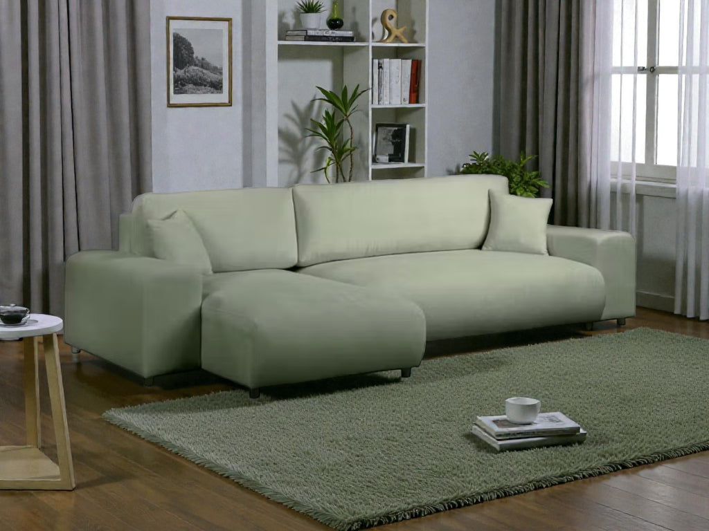 Kampinė miegama sofa JUSTINA SICURO