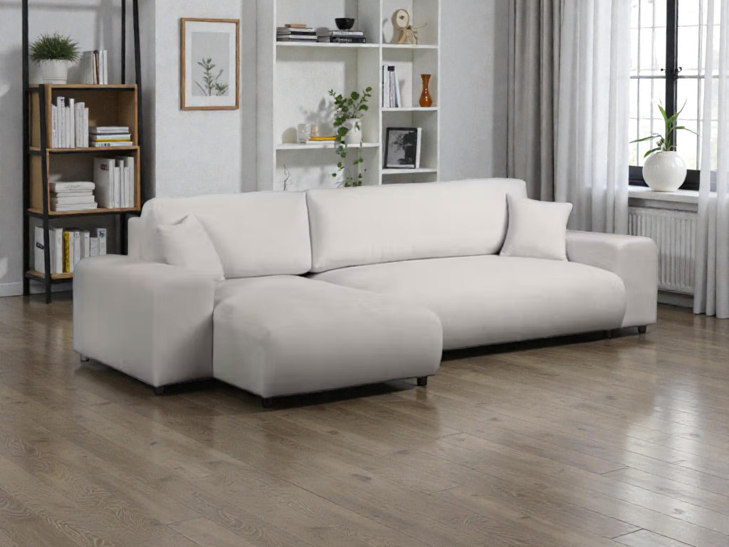 Kampinė miegama sofa JUSTINA SICURO