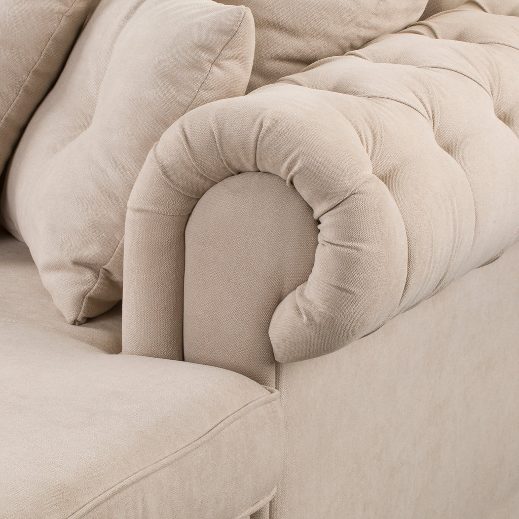 Kampinė miegama sofa LEIČESTERIS L
